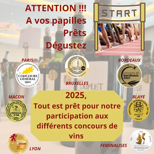 vins médaillés